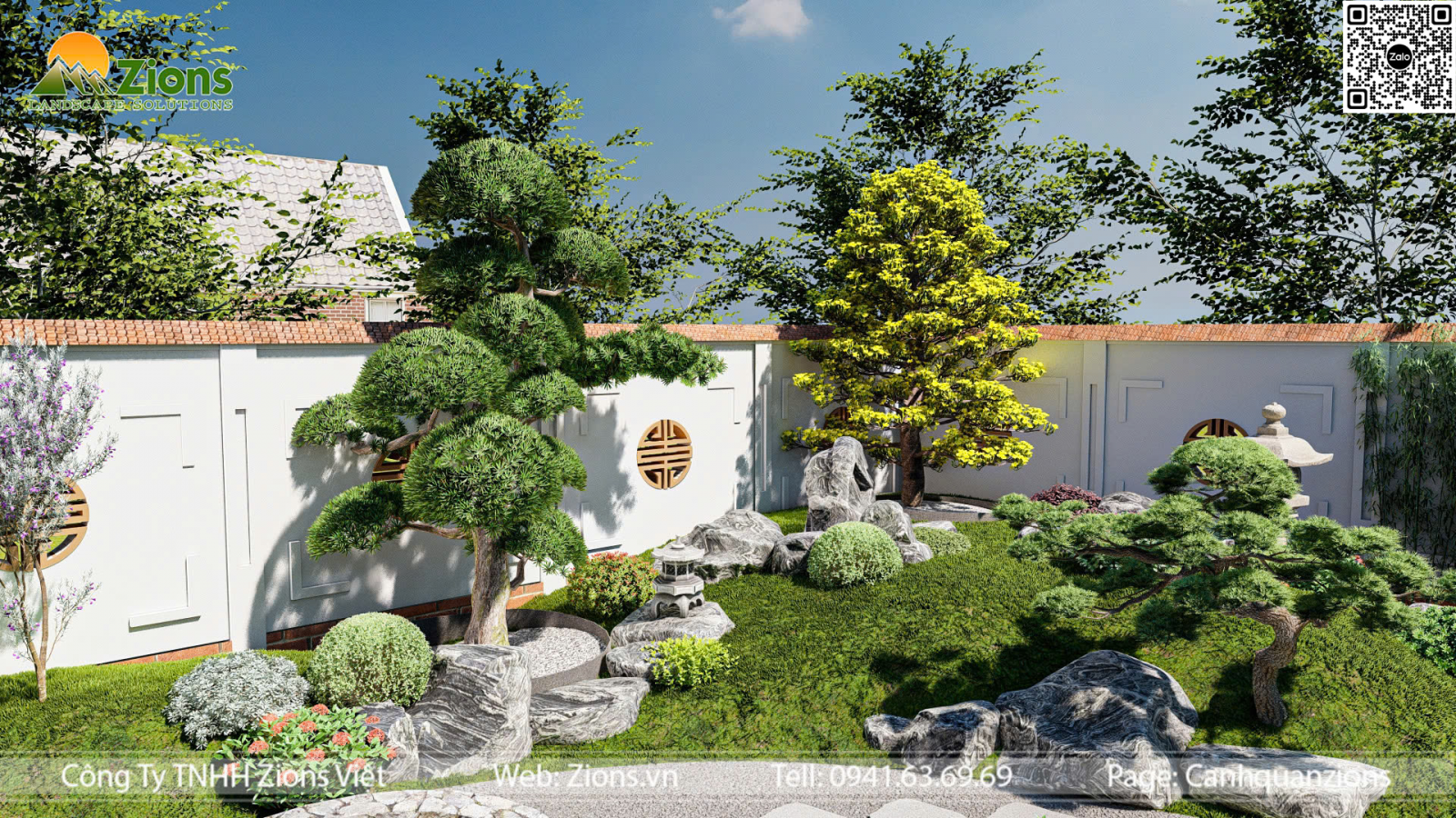 Thiết kế cảnh quan nhà thờ họ tại Nghệ An